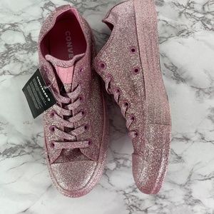 Converse Chuck Taylor Low Glitter Pink Sneaker